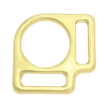 halsterring 2/25 messing